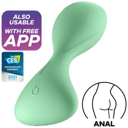 Satisfyer - Application De Plug Vibrant Trendsetter Vert